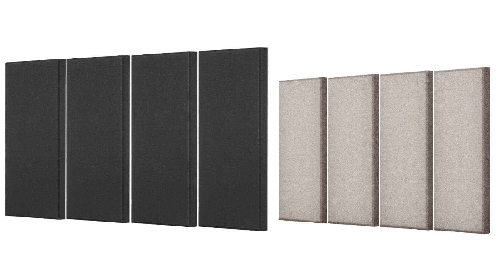 Vevor Pack of 4 Self-Adhesive Acoustic Wall Panel
