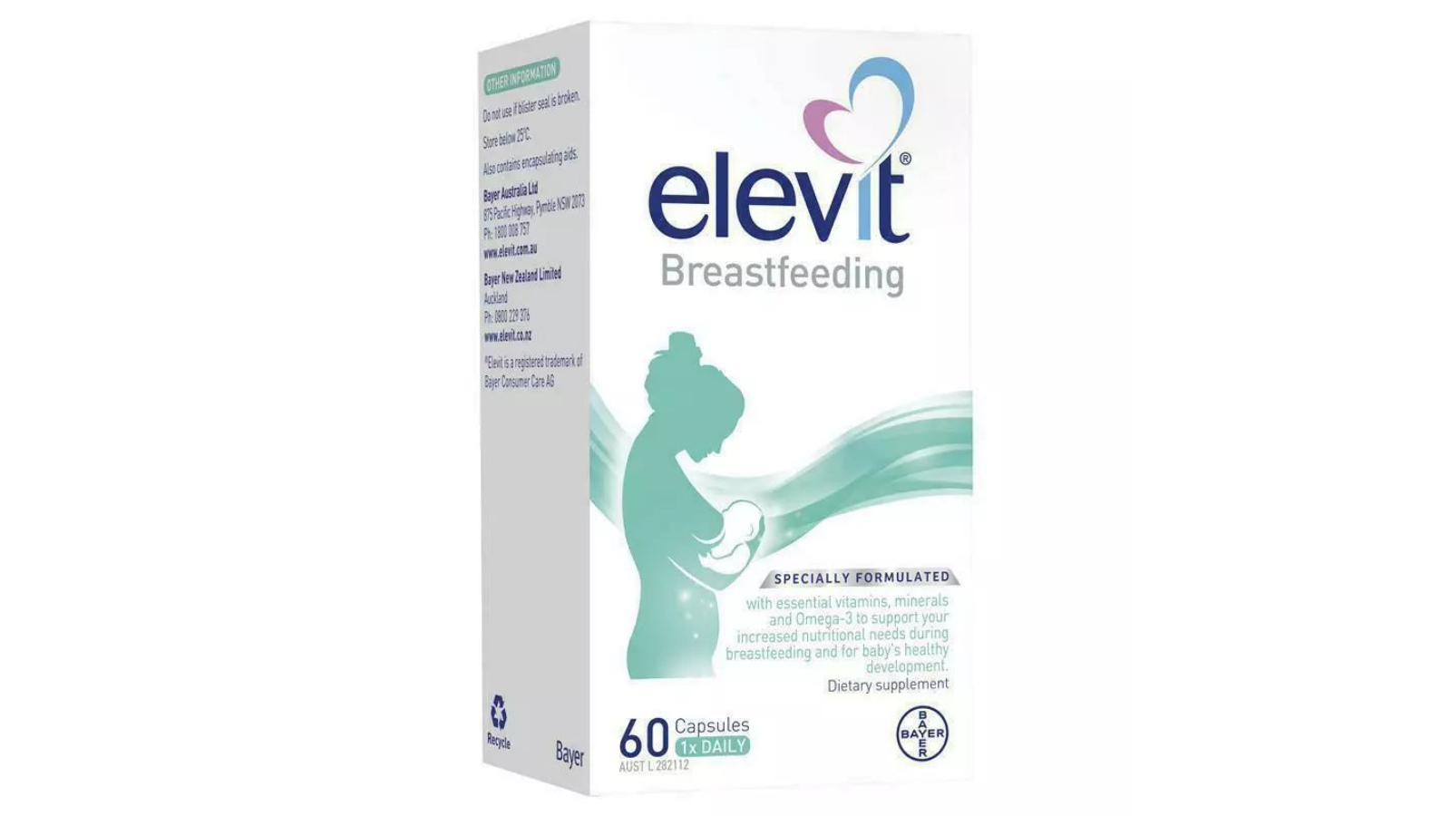 Bayer Elevit Breastfeeding Multivitamin - 60 Capsule