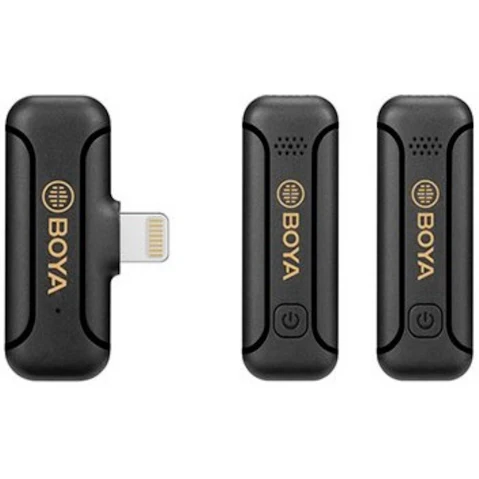 Boya BY-WM3T2-D2 Mini 2.4GHz Wireless Microphone for iOS