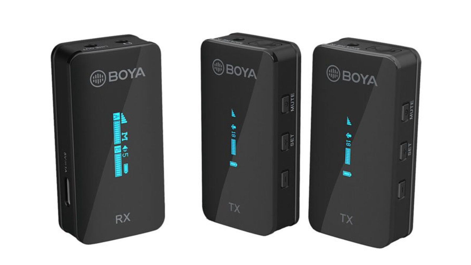 Boya BY-XM6-S2 2.4GHz Ultra Compact Wireless Microphone System