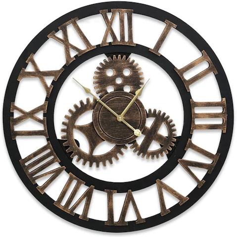 Artiss Wall Clock Extra Large Vintage - 80cm