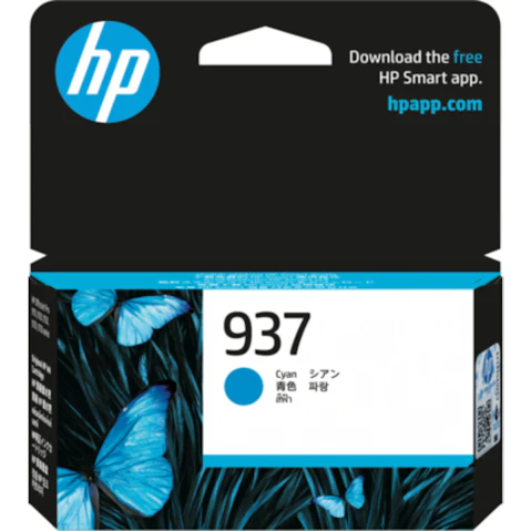 HP 937 Cyan Original Instant Ink Cartridge