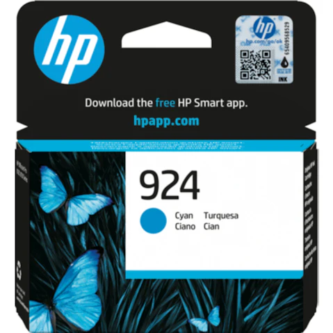 HP 924 Cyan Original Instant Ink Cartridge