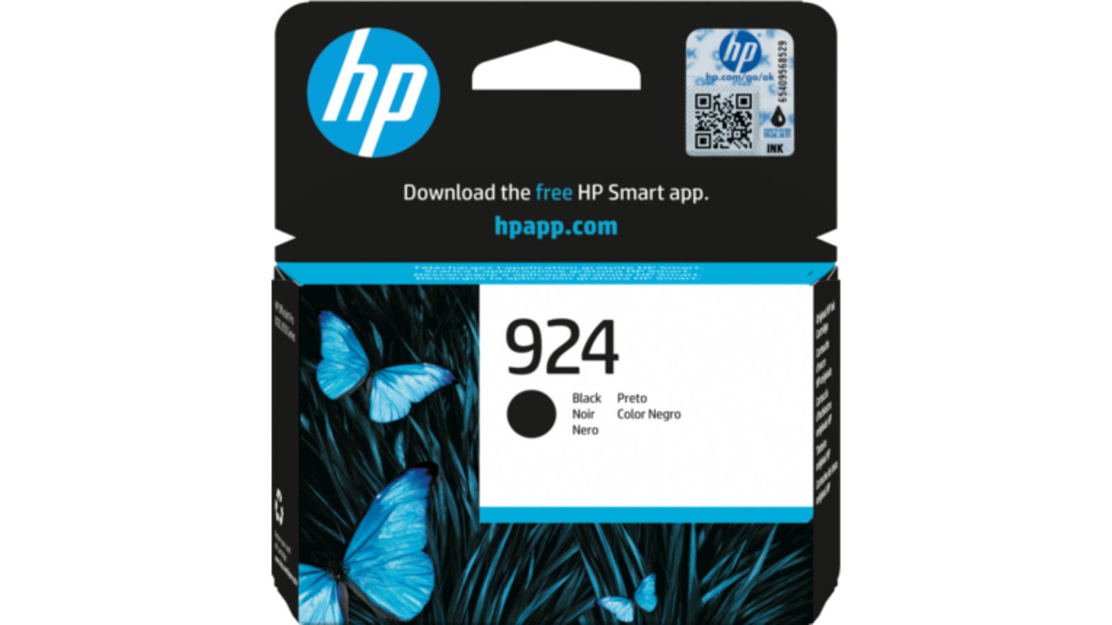 HP 924 Black Original Instant Ink Cartridge