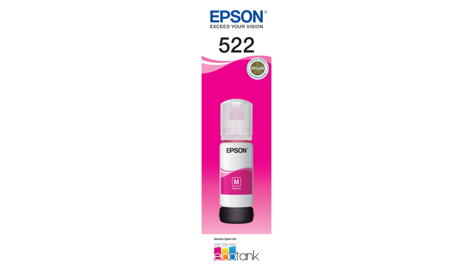 Epson T522 Magenta Ink Bottle