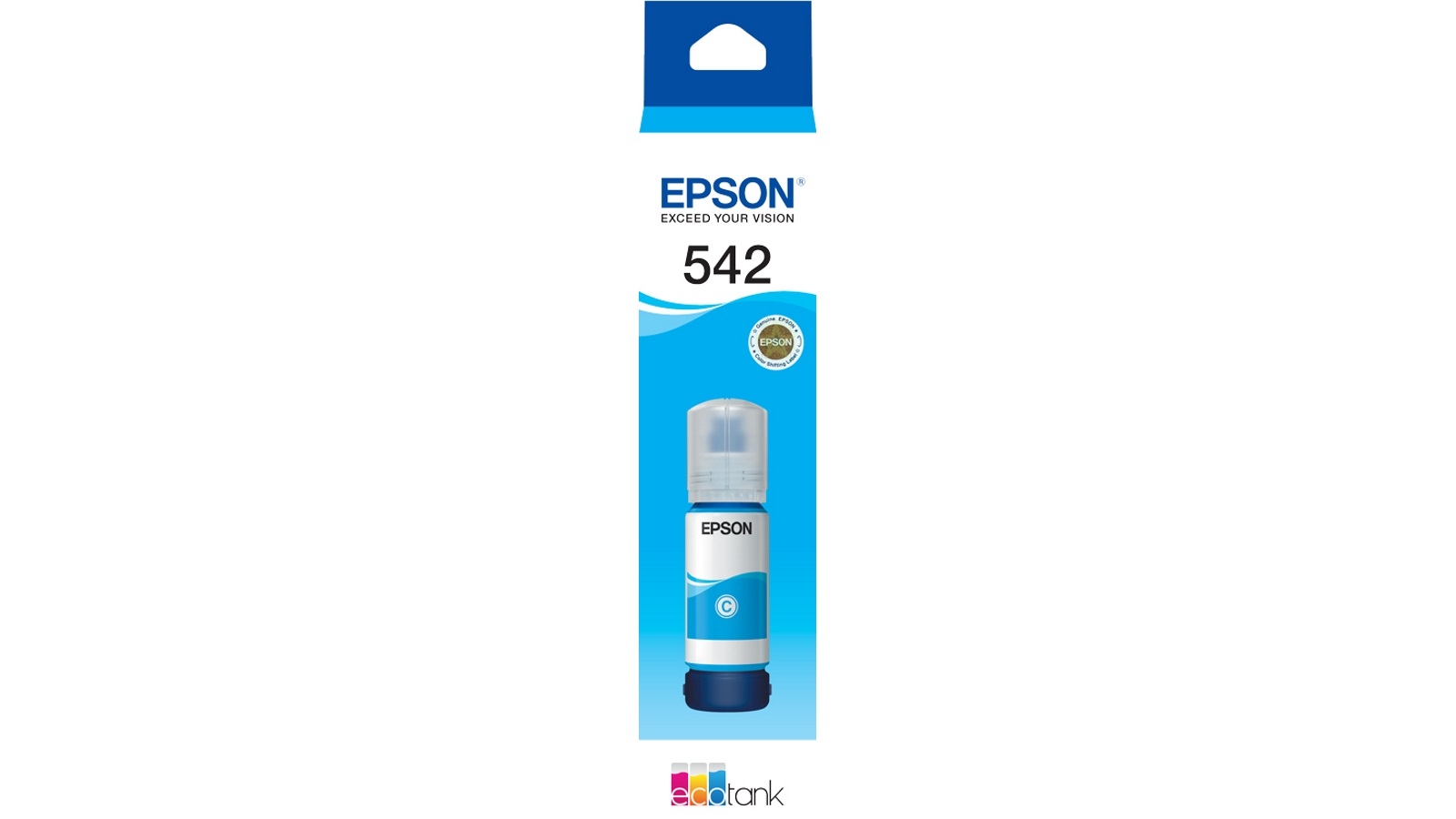 Epson T542 DURABrite EcoTank - Cyan Ink Bottle