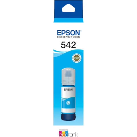 Epson T542 DURABrite EcoTank - Cyan Ink Bottle