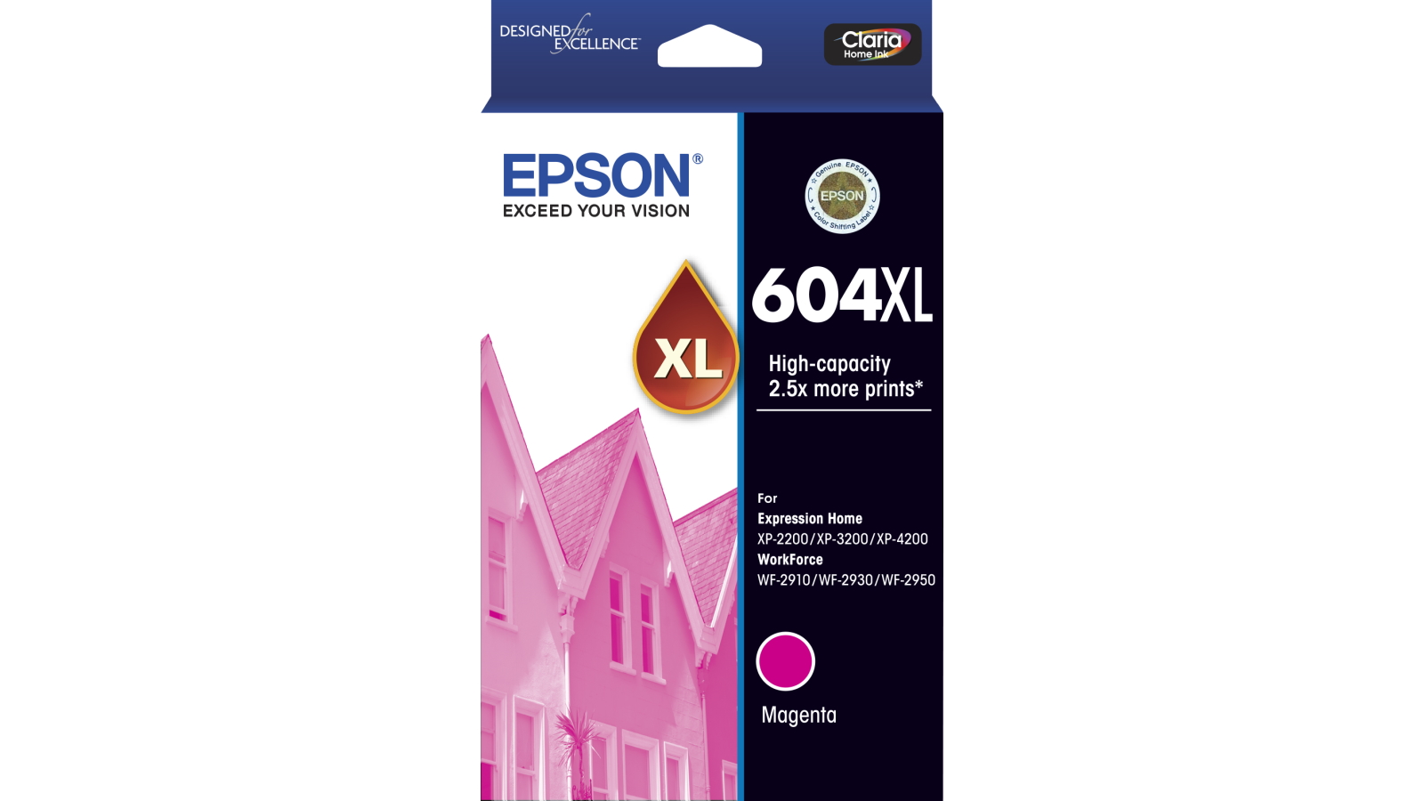 Epson 604XL High Capacity Magenta Ink Cartridge
