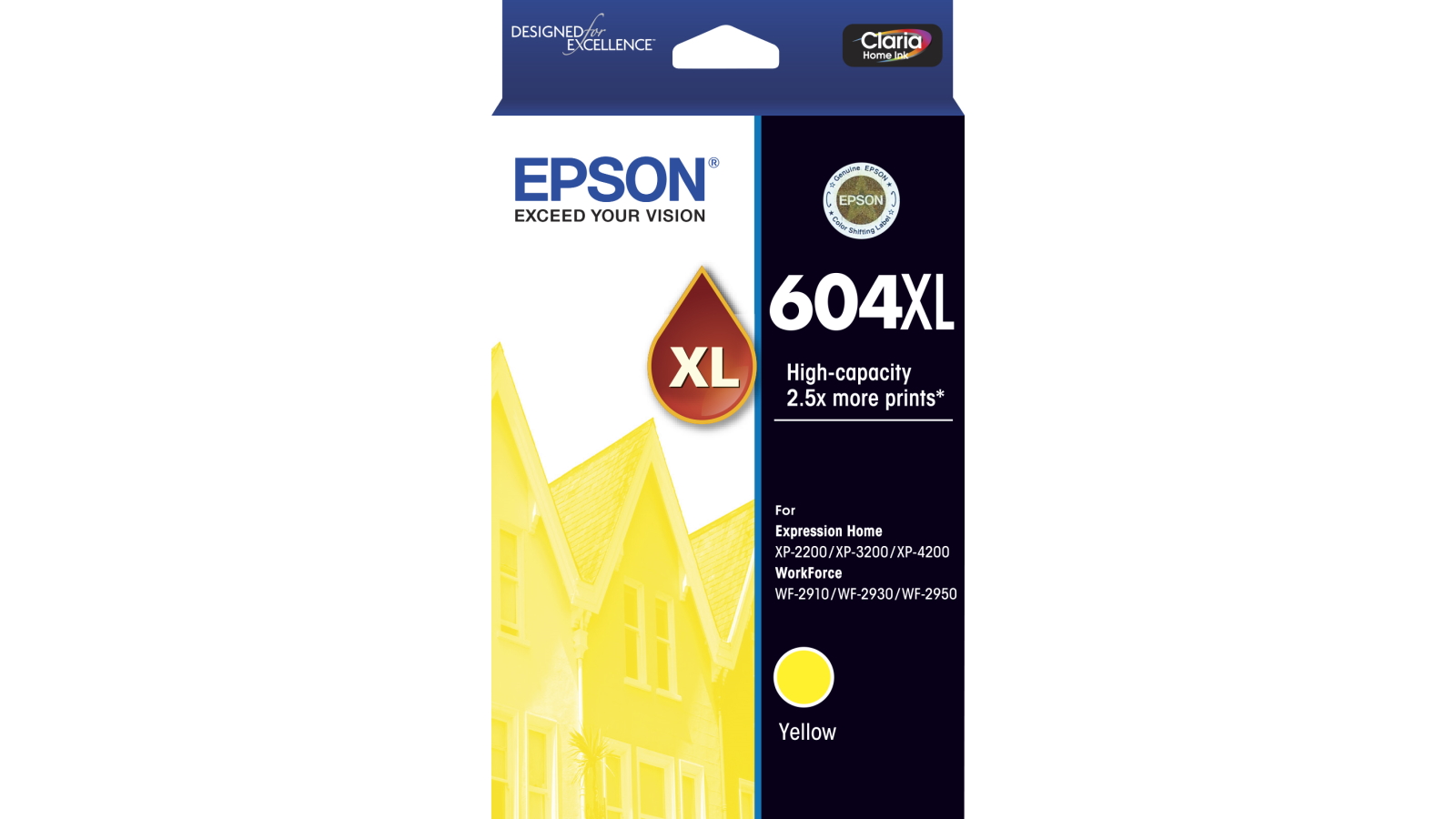 Epson 604XL High Capacity Yellow Ink Cartridge