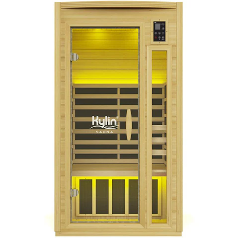 Kylin Sauna 1-Person Full Spectrum Carbon Infrared Sauna