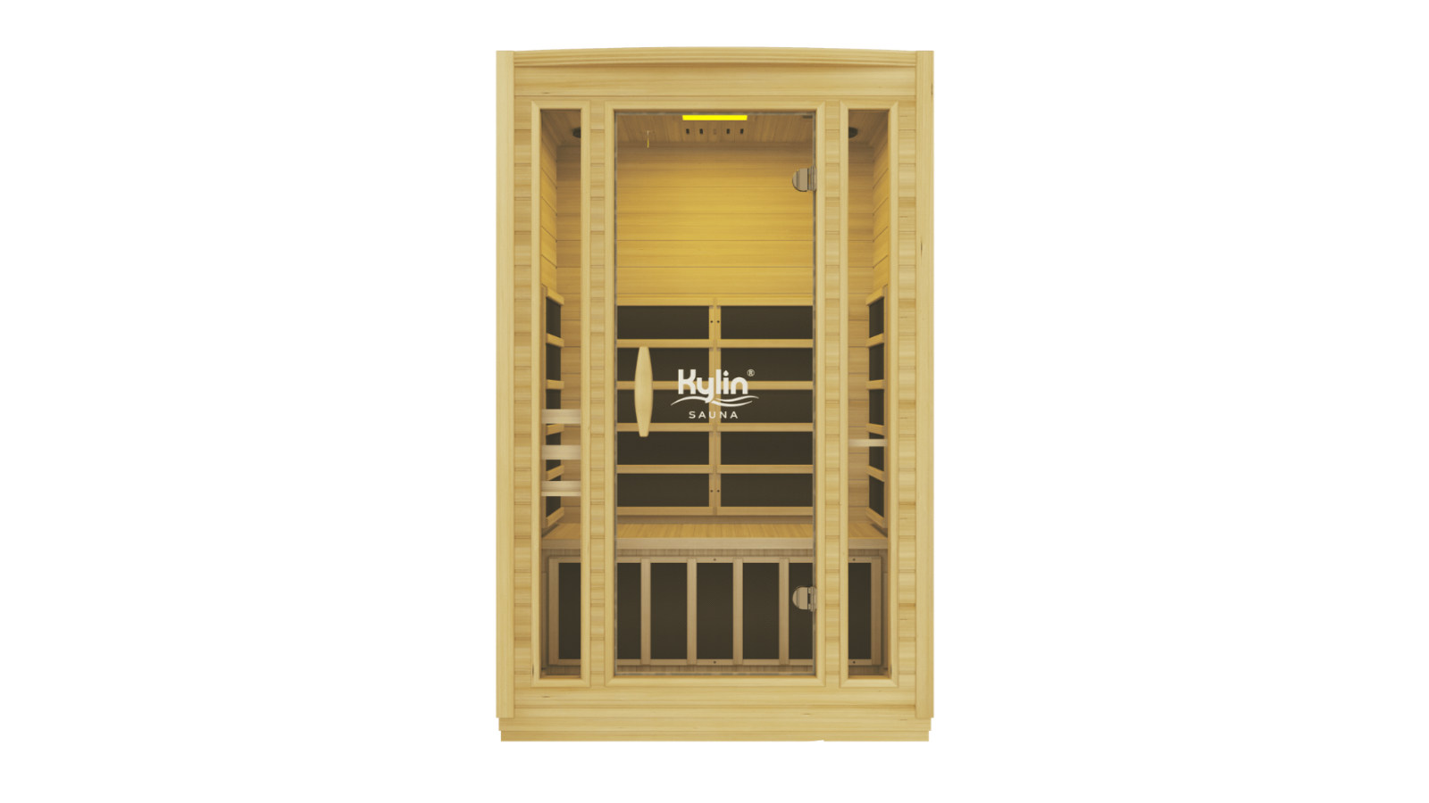Kylin Sauna K8200 FS 2-People Full Spectrum Low EMF Carbon Far Infrared Sauna