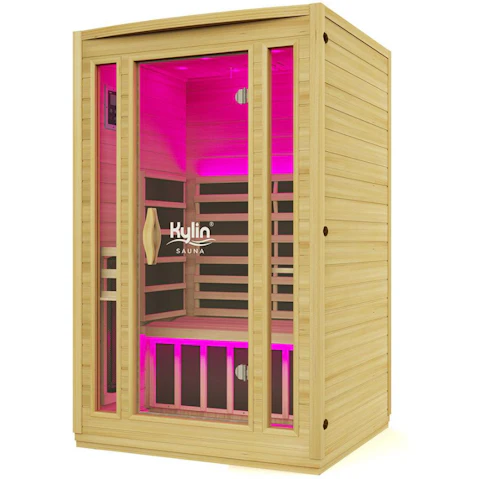Kylin Sauna K8205 FS 2-People Full Spectrum Carbon Far Infrared Sauna
