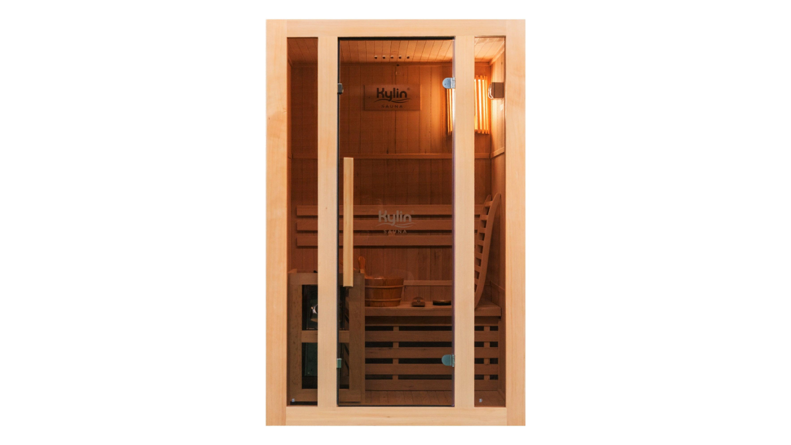 Kylin Sauna QD-EA2 1-Person Traditional Steam Sauna Room