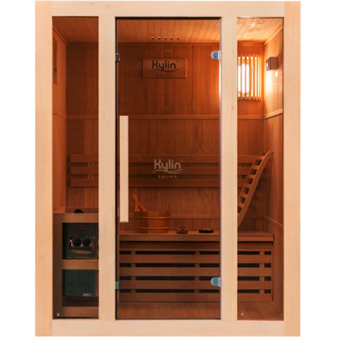 Kylin Sauna QD-EA3 2-Person Traditional Steam Sauna Room