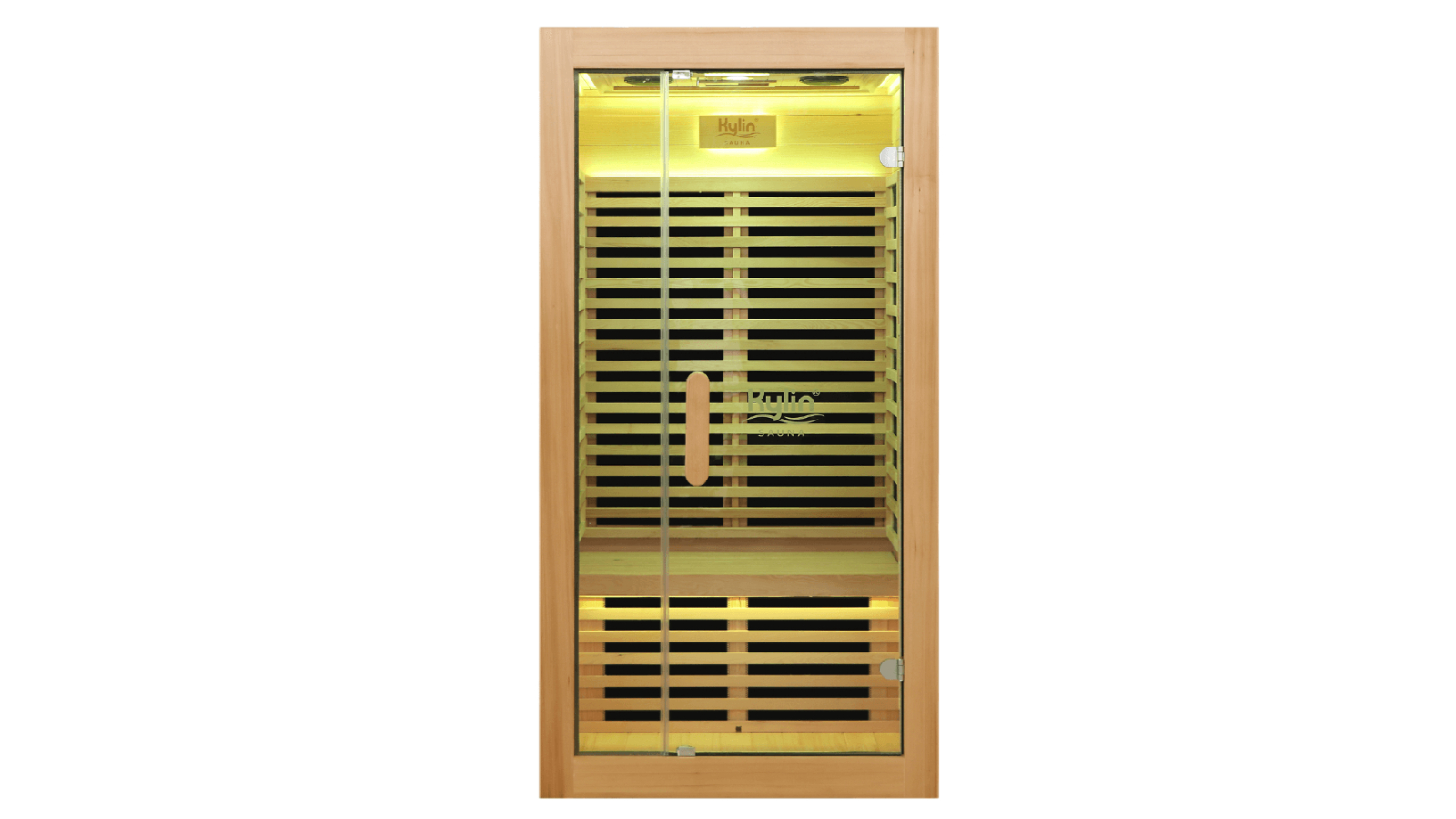 Kylin Sauna H6101 1-Person Low EMF Carbon Infrared Sauna Room