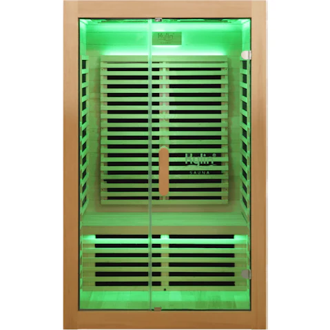 Kylin Sauna H6201 2-Person Low EMF Carbon Infrared Sauna Room