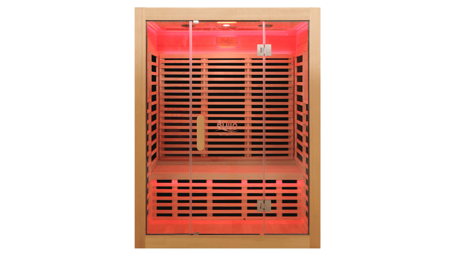 Kylin Sauna H6301 3-Person Low EMF Carbon Infrared Sauna Room
