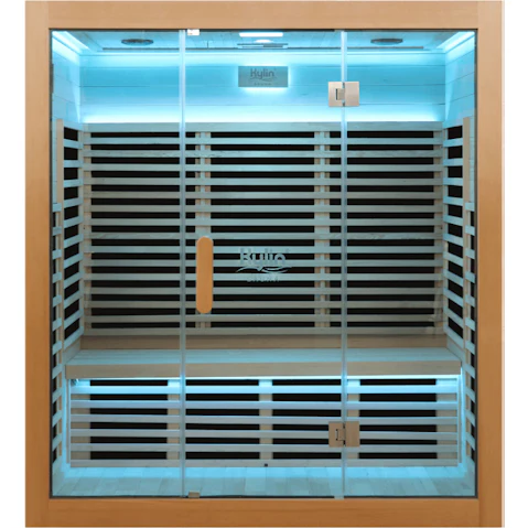 Kylin Sauna H6401 4-Person Low EMF Carbon Infrared Sauna Room