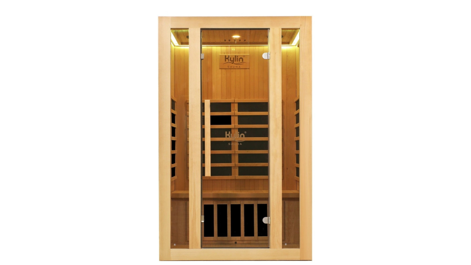 Kylin Sauna QD-D2 2-Person Low EMF Carbon Infrared Sauna Room