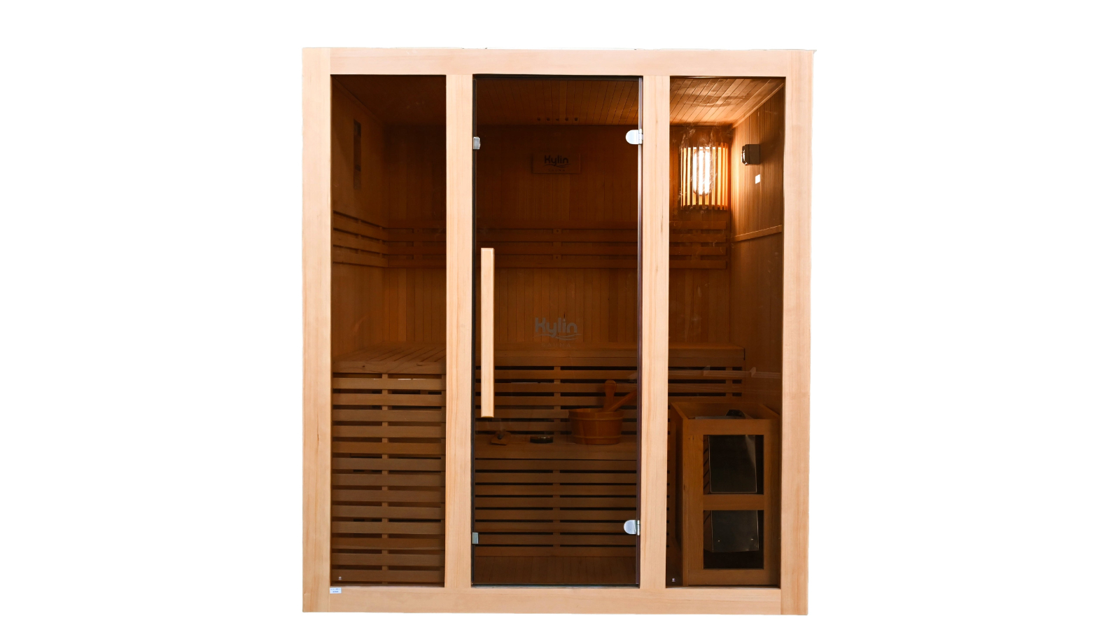 Kylin Sauna QD-EA4 4-Person Traditional Steam Sauna Room