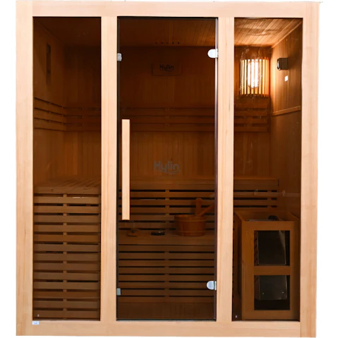 Kylin Sauna QD-EA4 4-Person Traditional Steam Sauna Room