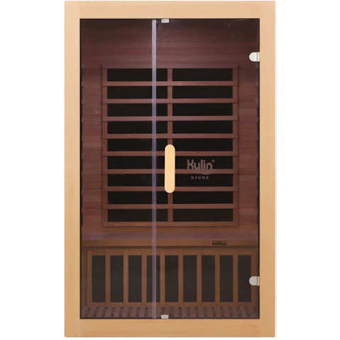 Kylin Sauna H6203 2-Person Low EMF Carbon Infrared Sauna Room