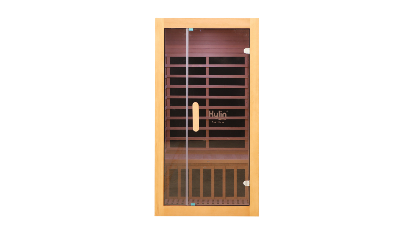 Kylin Sauna H6103 1-Person Low EMF Carbon Infrared Sauna Room