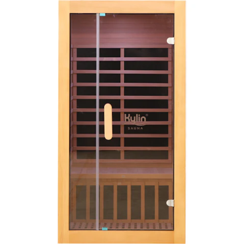 Kylin Sauna H6103 1-Person Low EMF Carbon Infrared Sauna Room