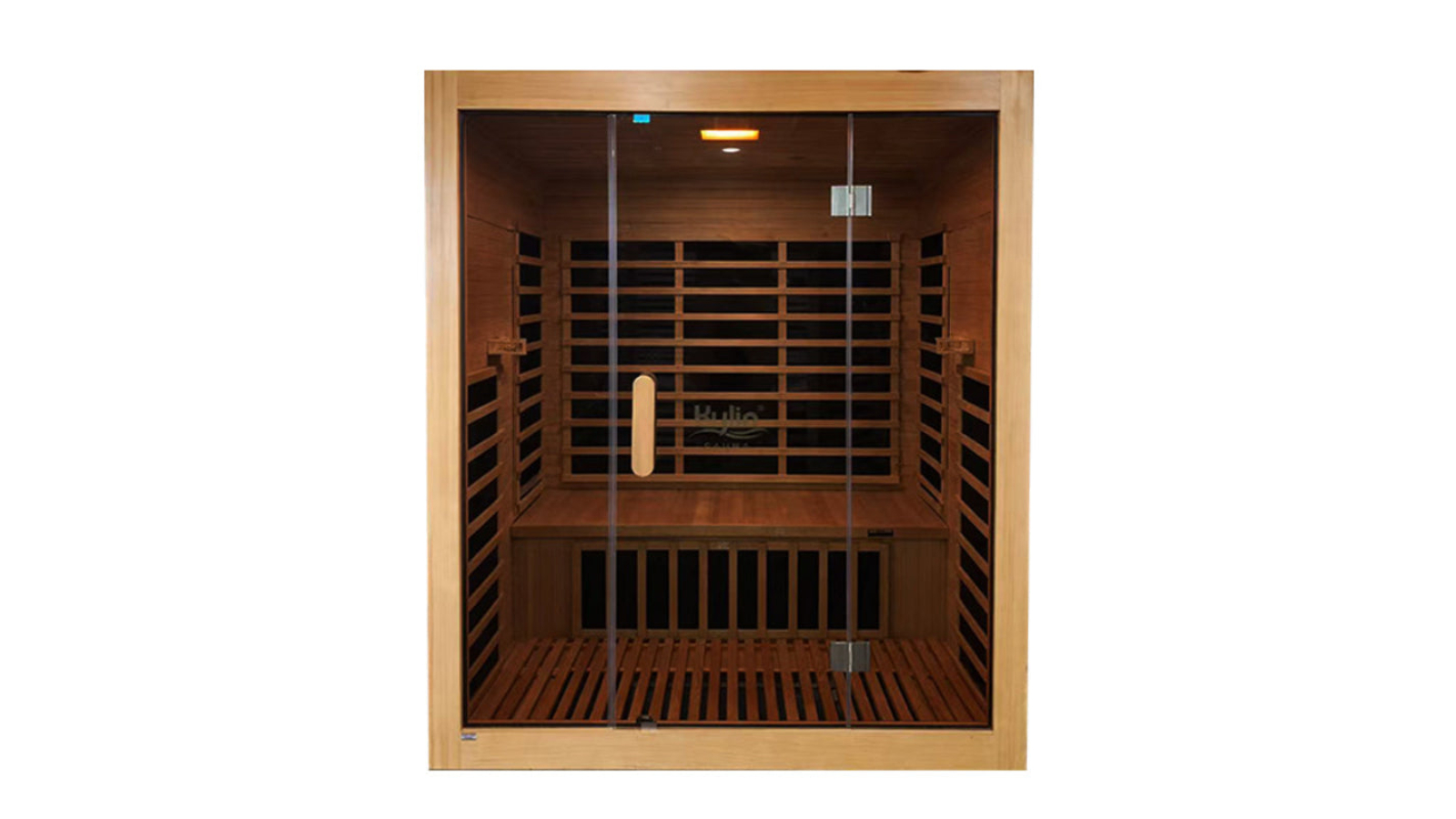 Kylin Sauna H6303 3-Person Low EMF Carbon Infrared Sauna Room