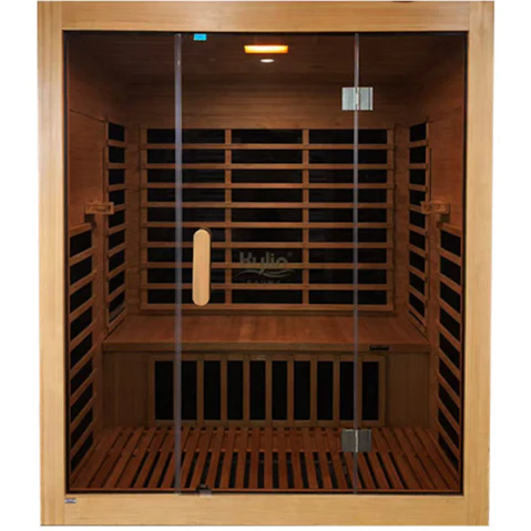Kylin Sauna H6303 3-Person Low EMF Carbon Infrared Sauna Room