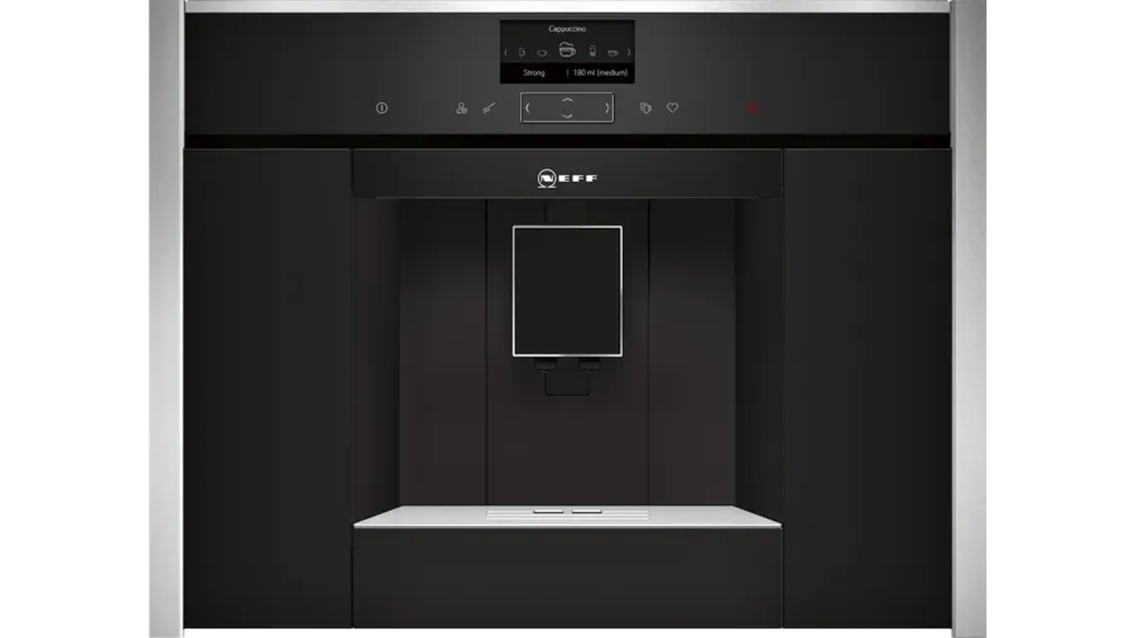 NEFF N 45 Built-in Fully Automatic Coffee Machine - Black product image