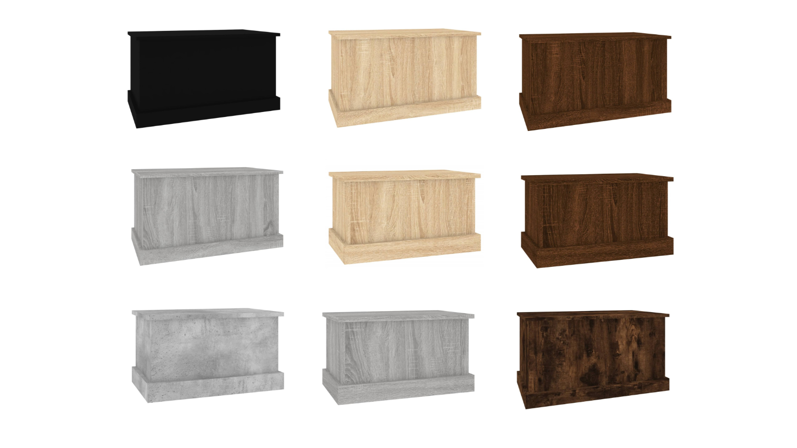 vidaXL Engineered Wood Storage Box