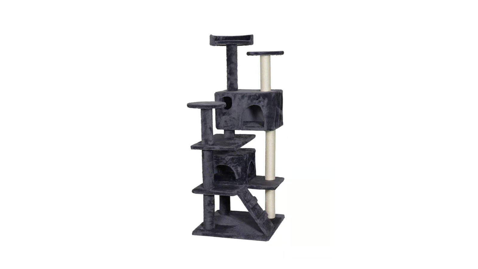 Catio Chipboard Flannel Cat Scratching Tree - Abstract Deluxe 