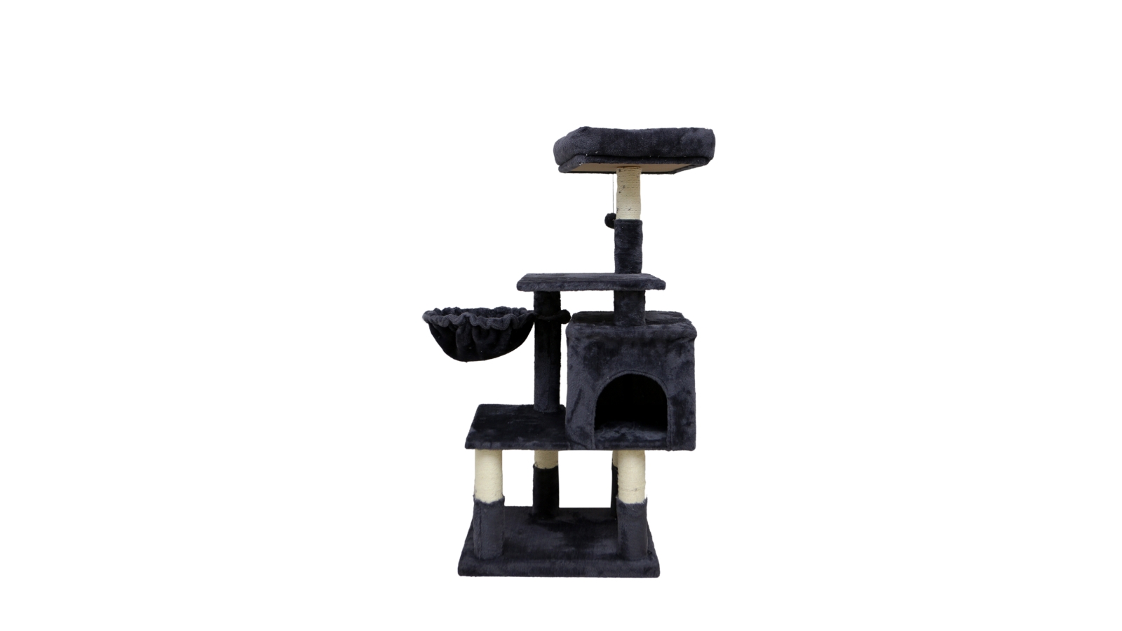 Catio Chipboard Flannel Cat Scratching Tree - Abode