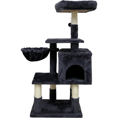 Catio Chipboard Flannel Cat Scratching Tree - Abode