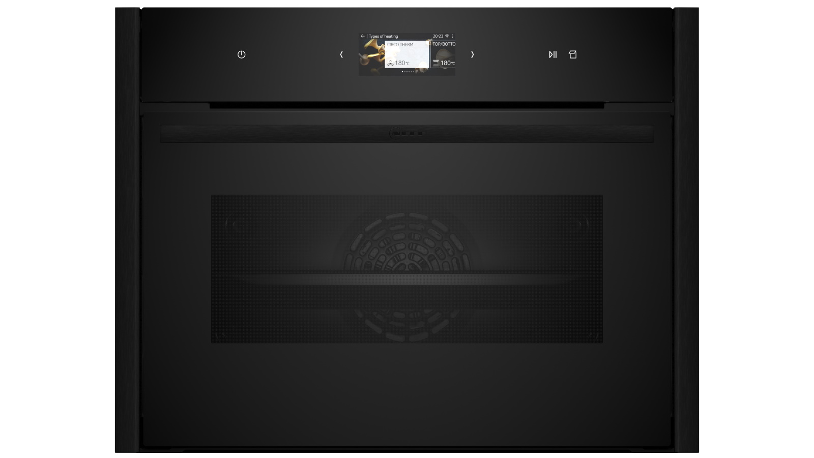 NEFF 600mm Flex Design Compact Oven with Full Steam - Deep Black