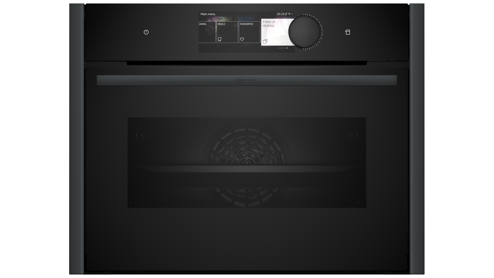 NEFF 600mm Flex Design Compact Oven with Full Steam and Flex Control - Anthracite Grey