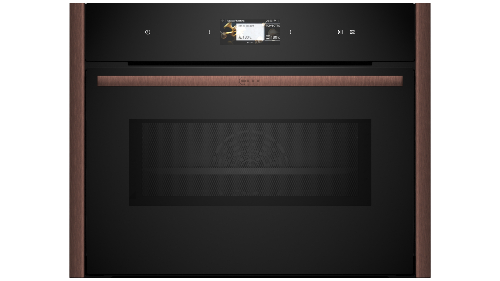 NEFF 45cm Flex Design Compact Oven with Microwave - Brushed Bronze