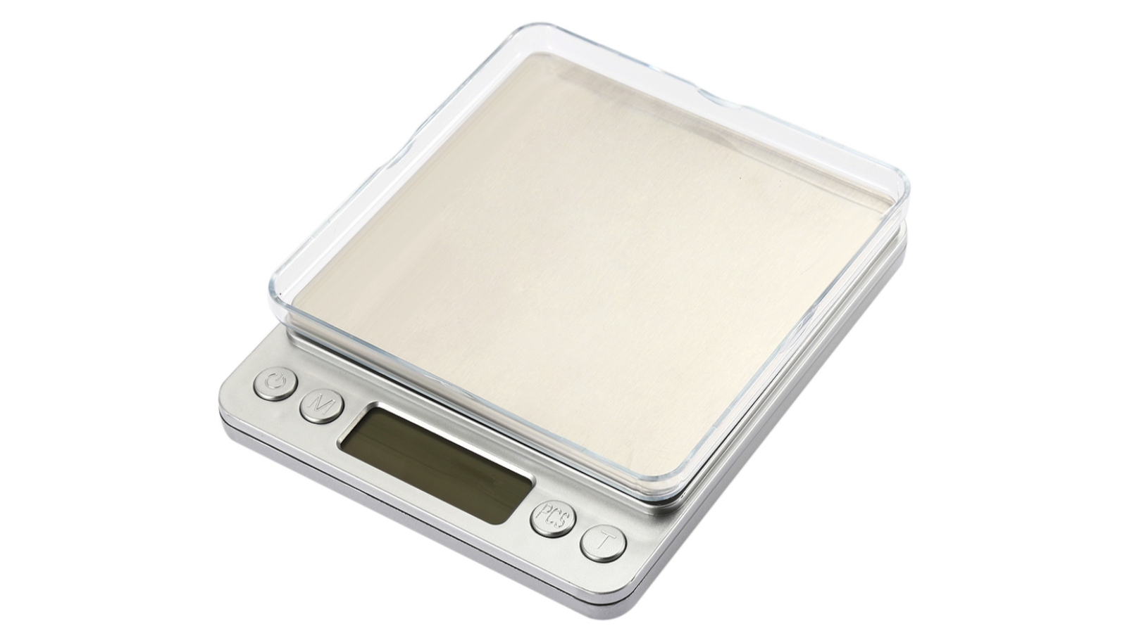 TODO Stainless Steel Backlit LCD Compact Clear Electronic Scale