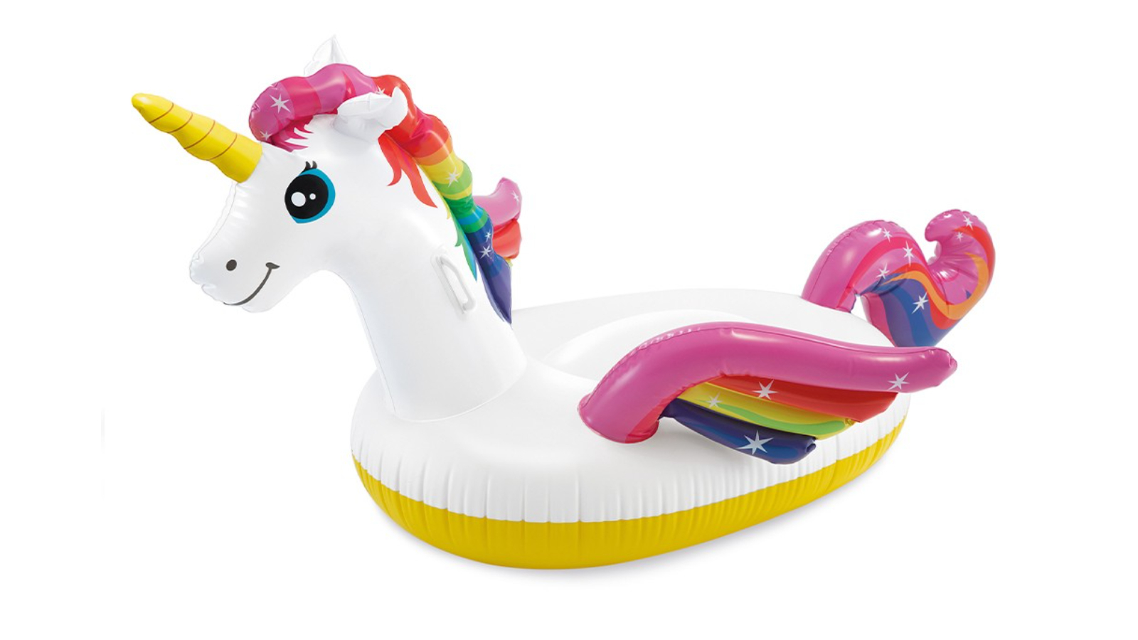 Intex Inflatable Ride-On Enchanted Unicorn for Swimming Pool/Beach ...