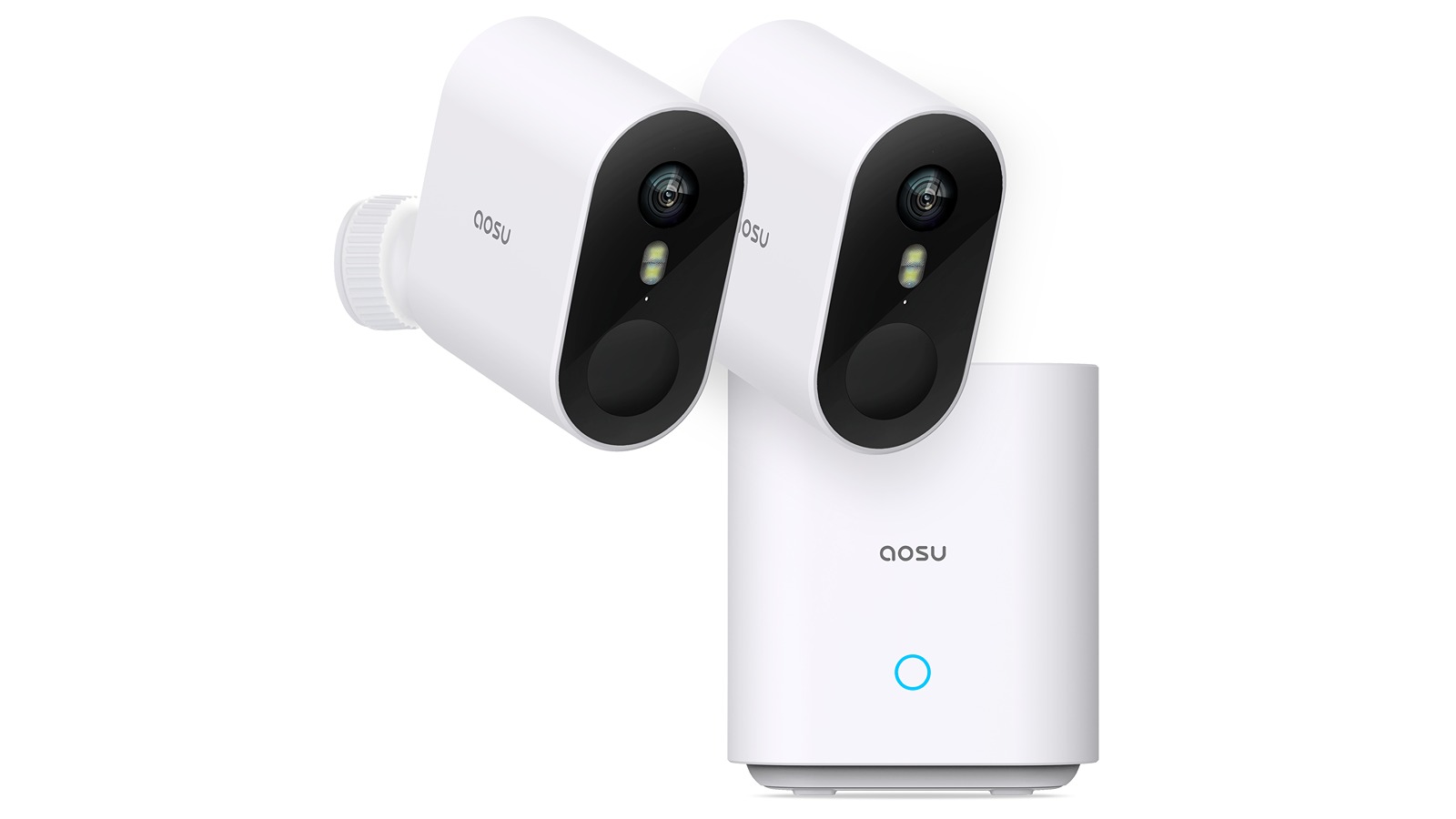 Aosu 3MP Battery Duo Security Camera Kit