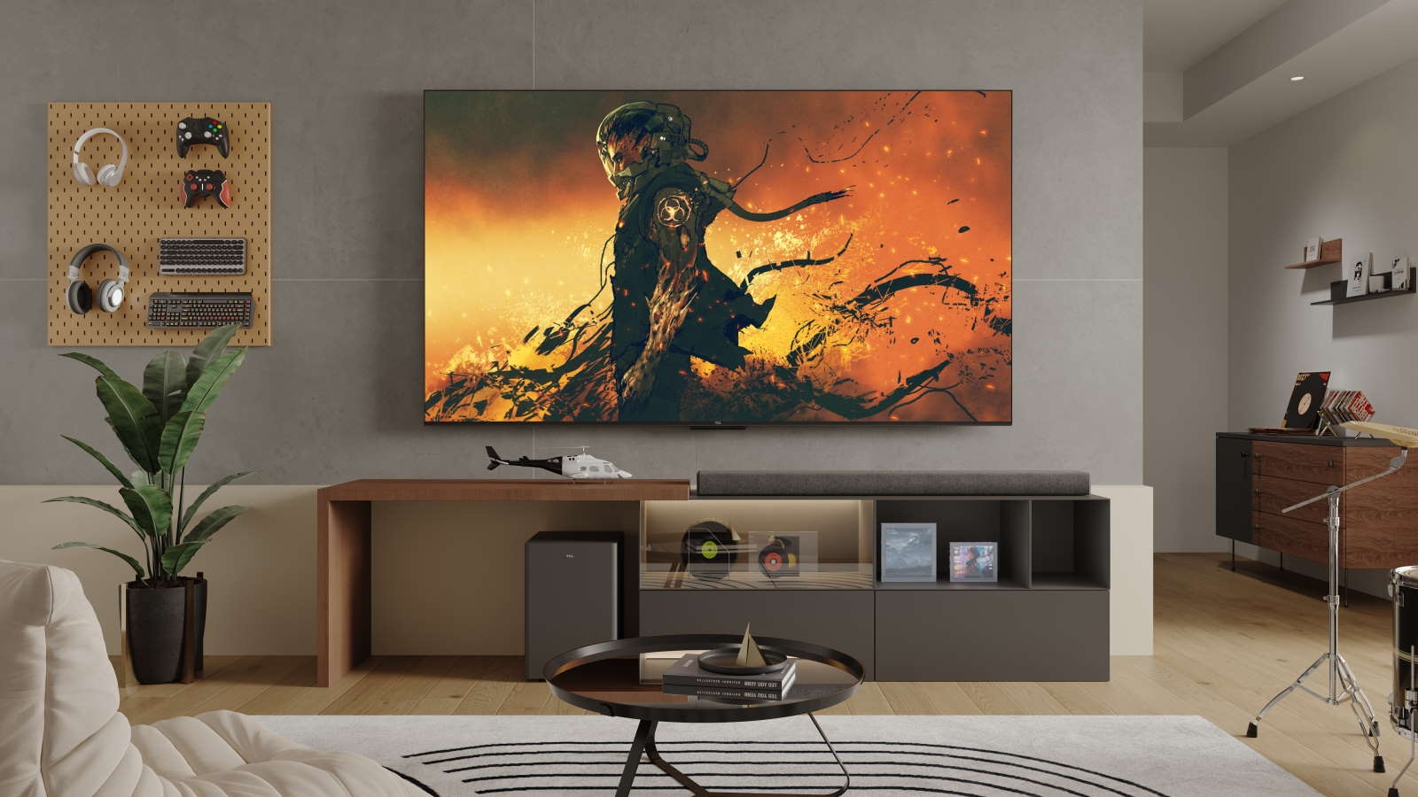 TCL 55 Inch QLED 4K Google TV 55C745
