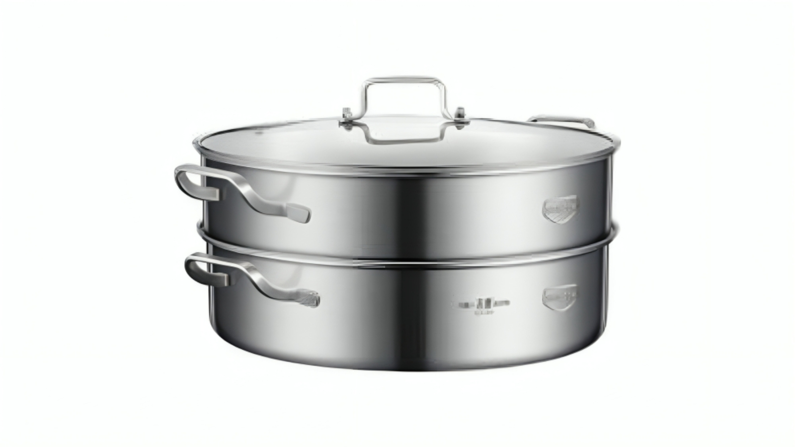 AUPK Multi-Use Stainless Steel Oval Fish Steamer - Double