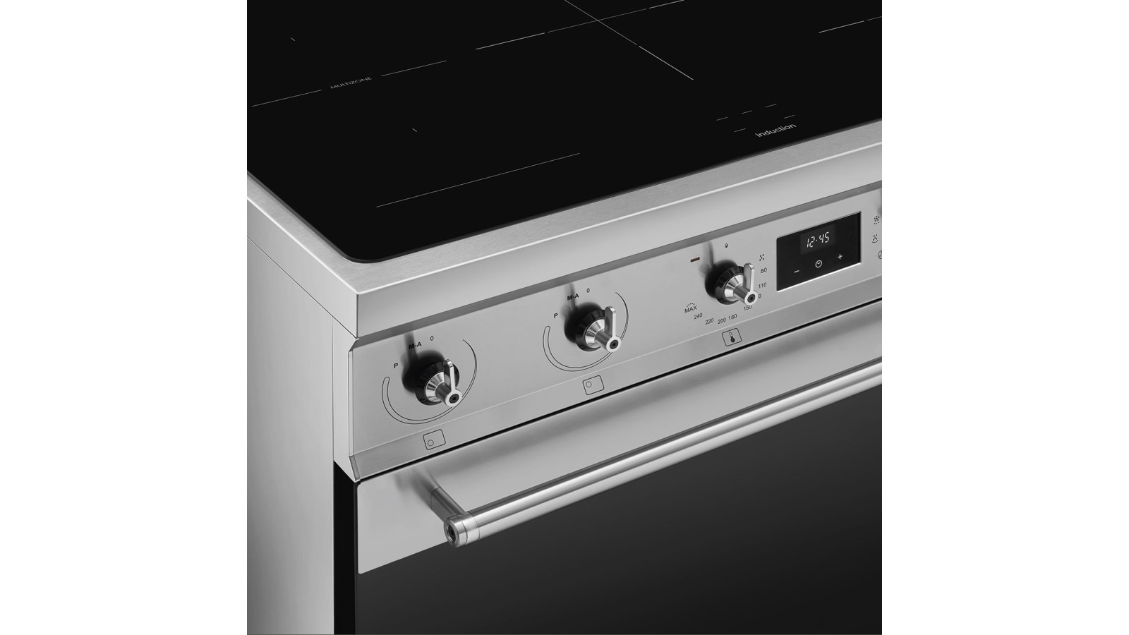 Smeg 900mm Classic Induction Freestanding Cooker Stainless Steel