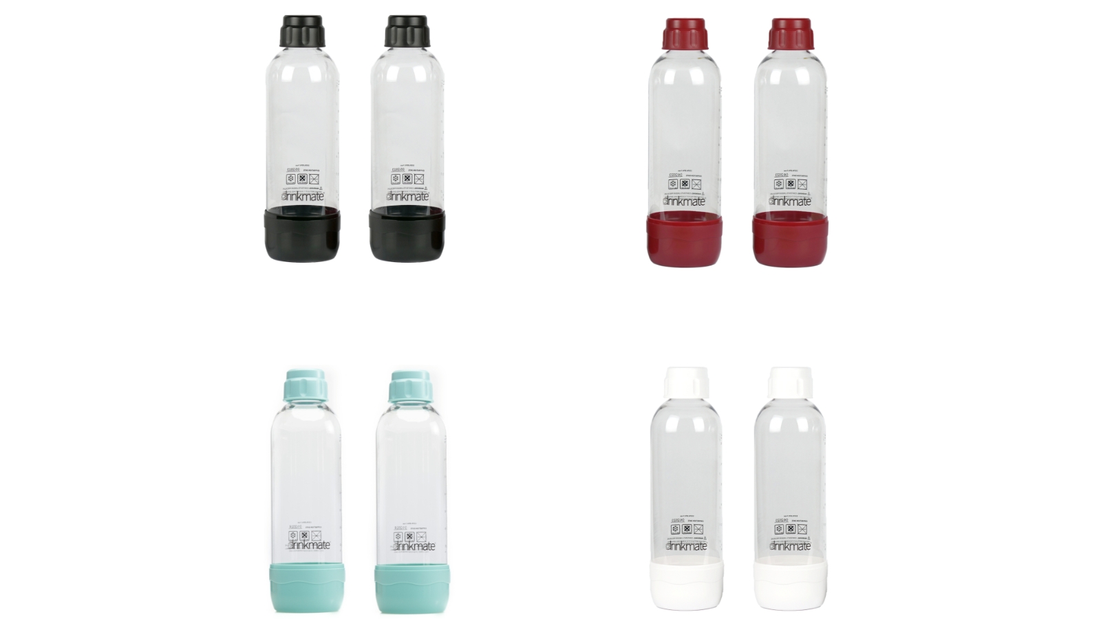 Drinkmate Twin Pack 1 Litre Bottles