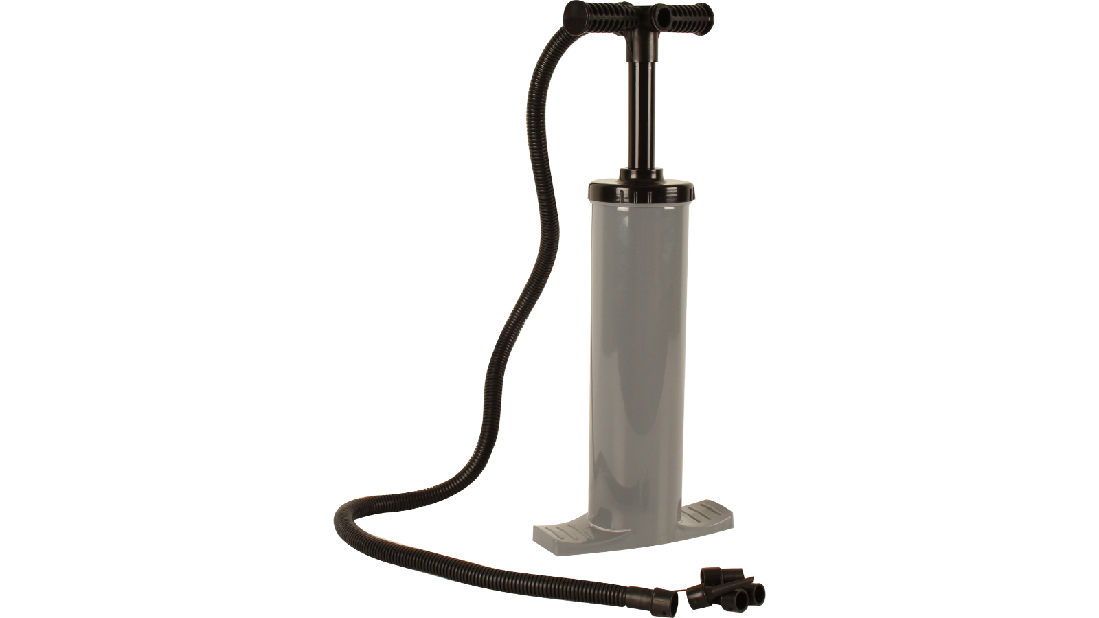 Wildtrak 38cm Double Action 1400cc Travel Hand Pump Camping/Trailer Tool - Black