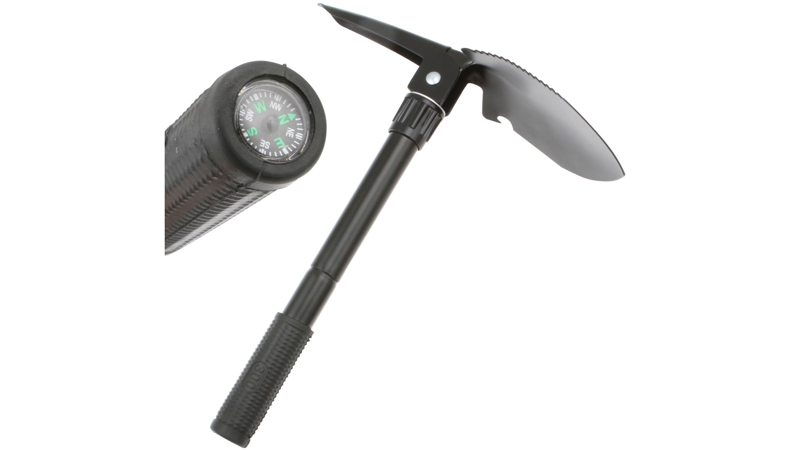 Wildtrak Multi Purpose Camp Tool with Shovel Pick Harvey Norman