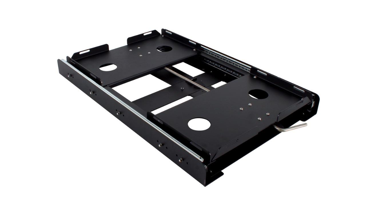 Wildtrak Black Coolite Series Slide Safety Storage for Portable Fridge - 119cm