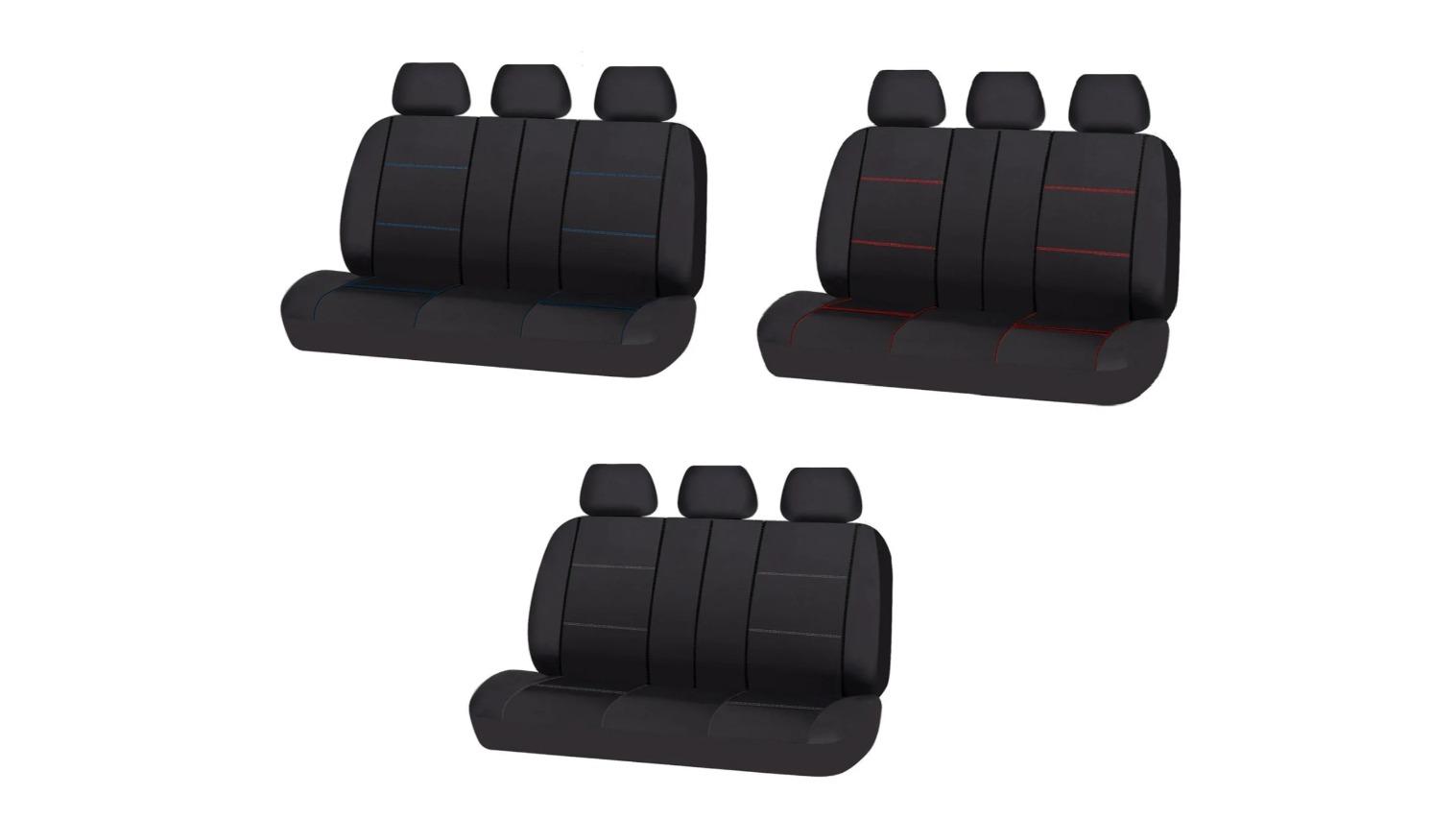 My Car Size 06/08S Stitching Universal Rear Seat Cover