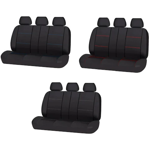 My Car Size 06/08S Stitching Universal Rear Seat Cover